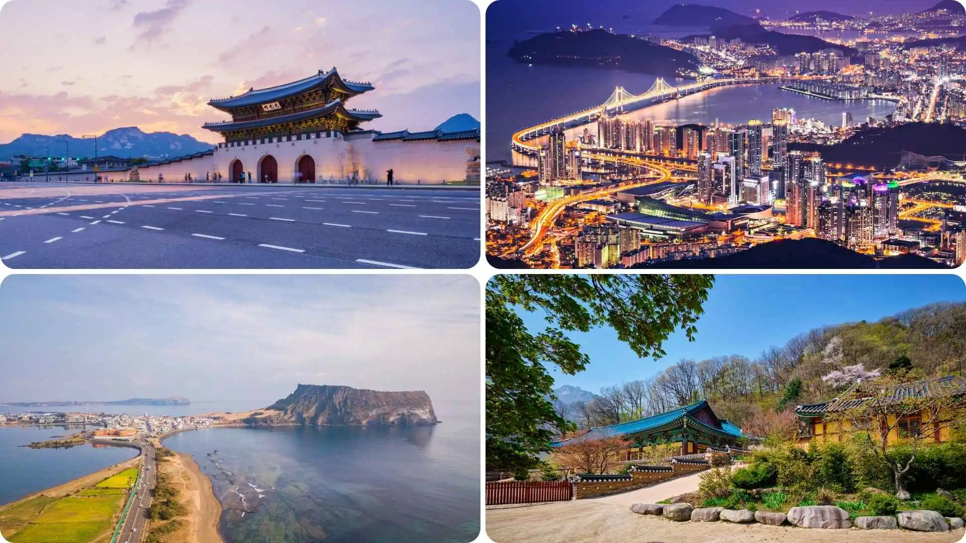 Best Time to Visit South Korea by Region