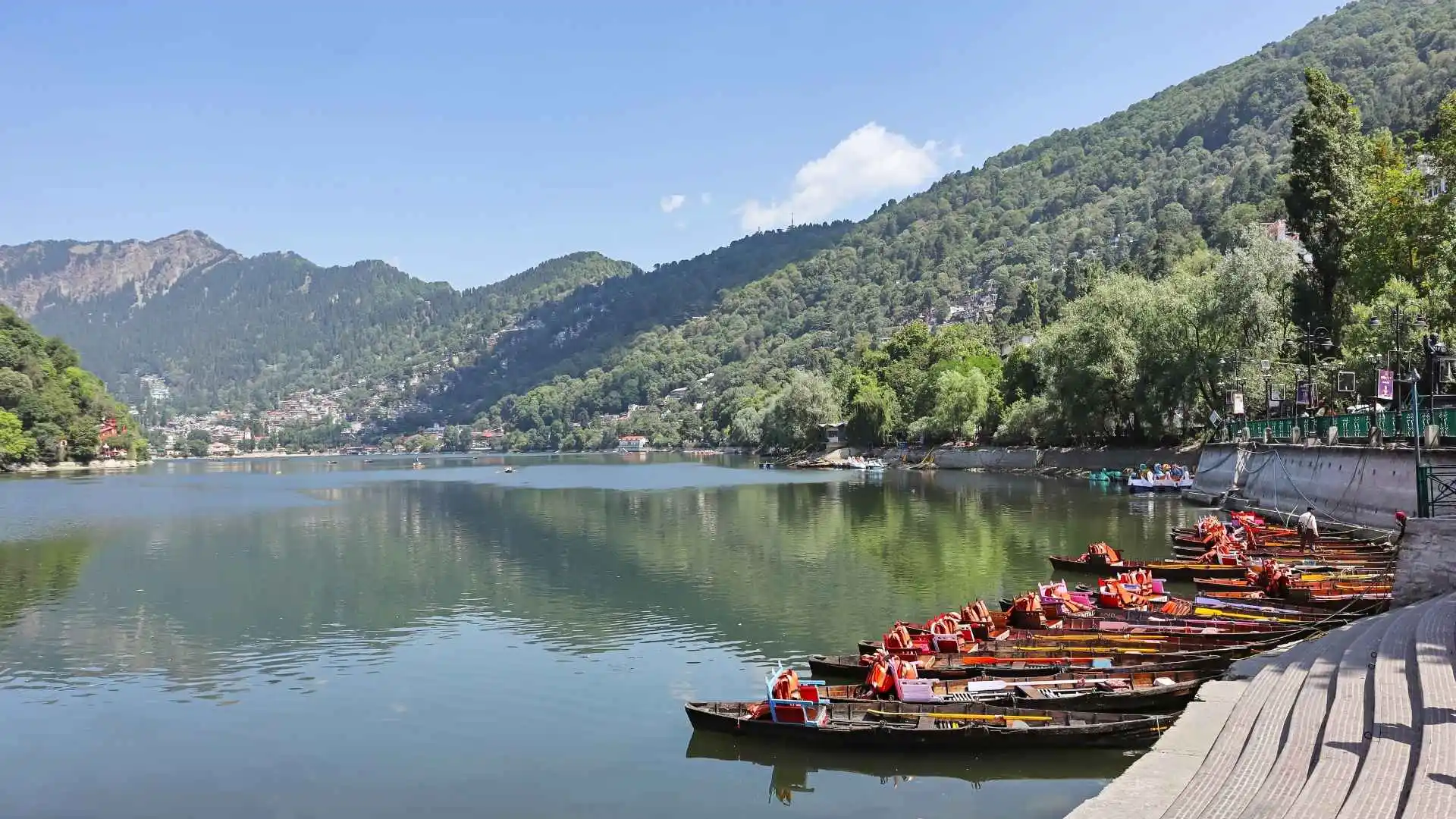 Boating at Naini Lake