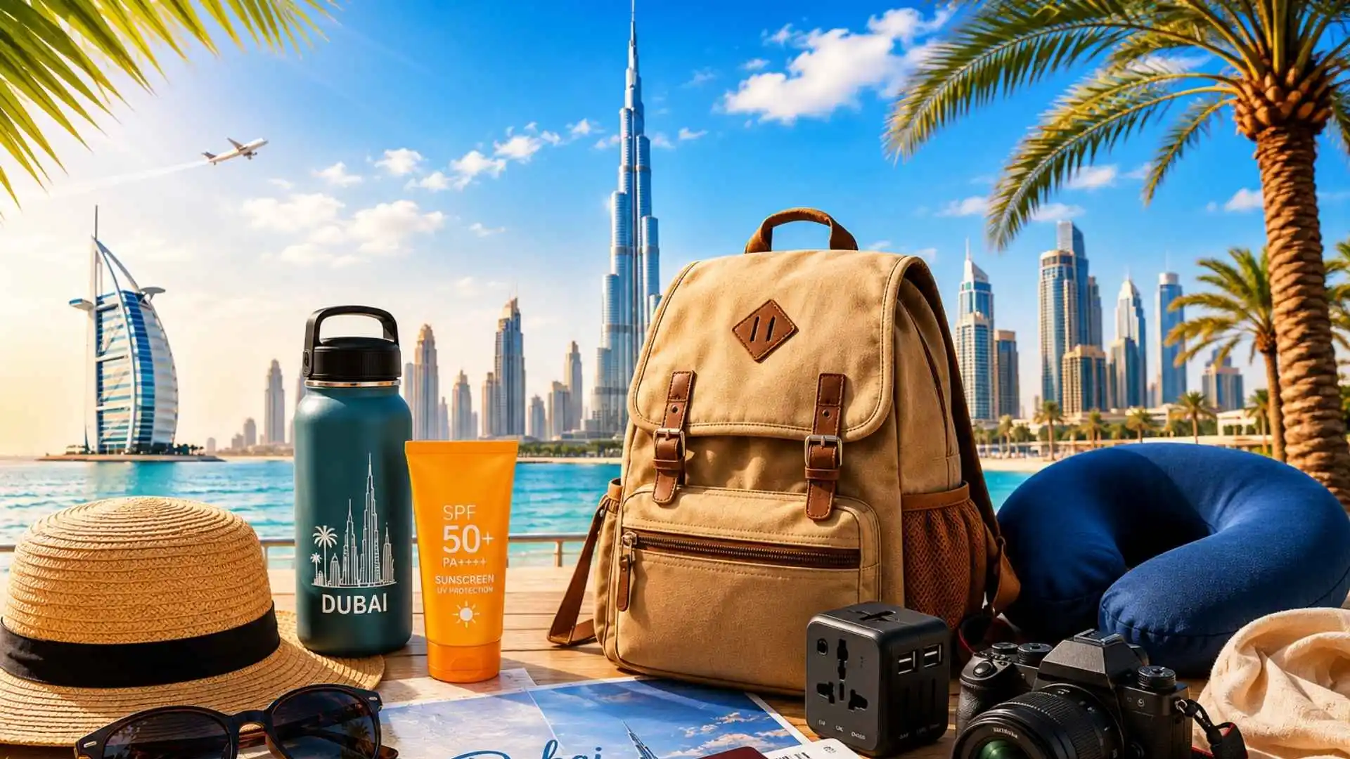 Dubai Packing List,Dubai Travel Essentials: Items Beyond Clothing, Technology and Travel Accessories