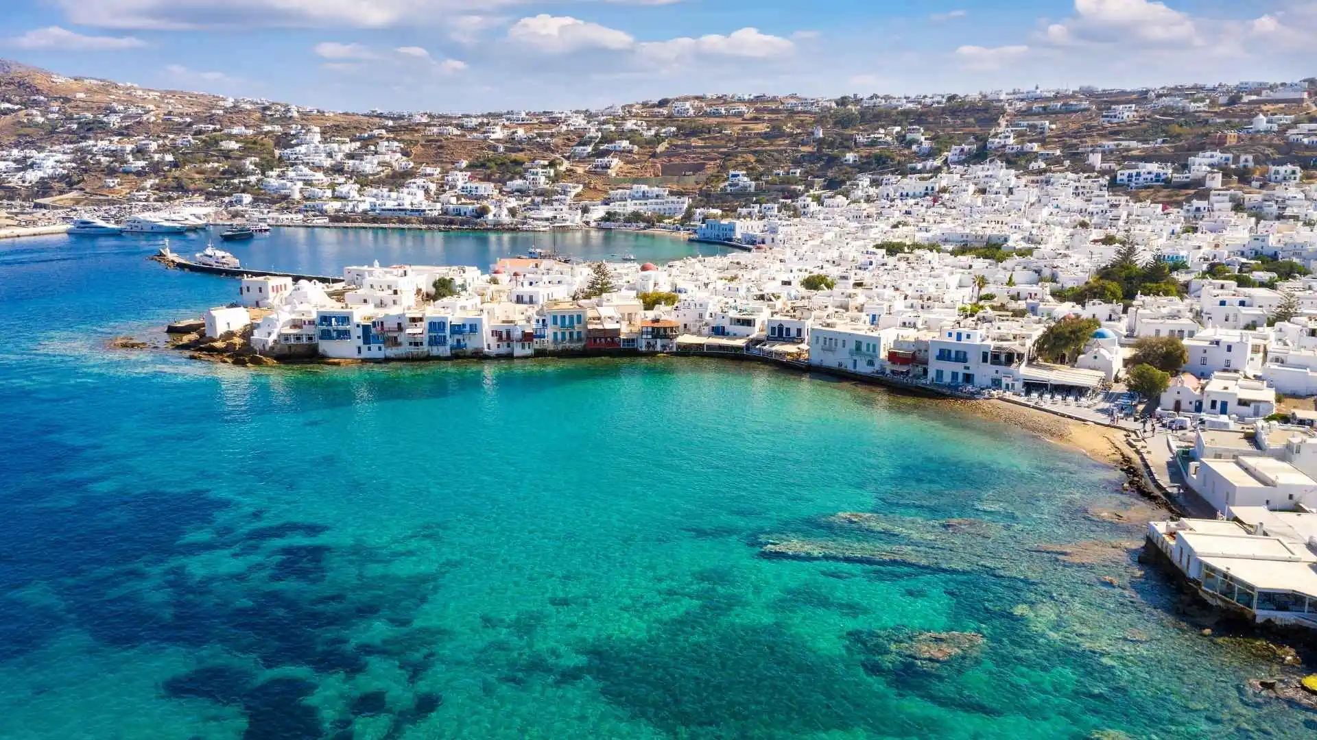 Experience the Nightlife and Beaches of Mykonos