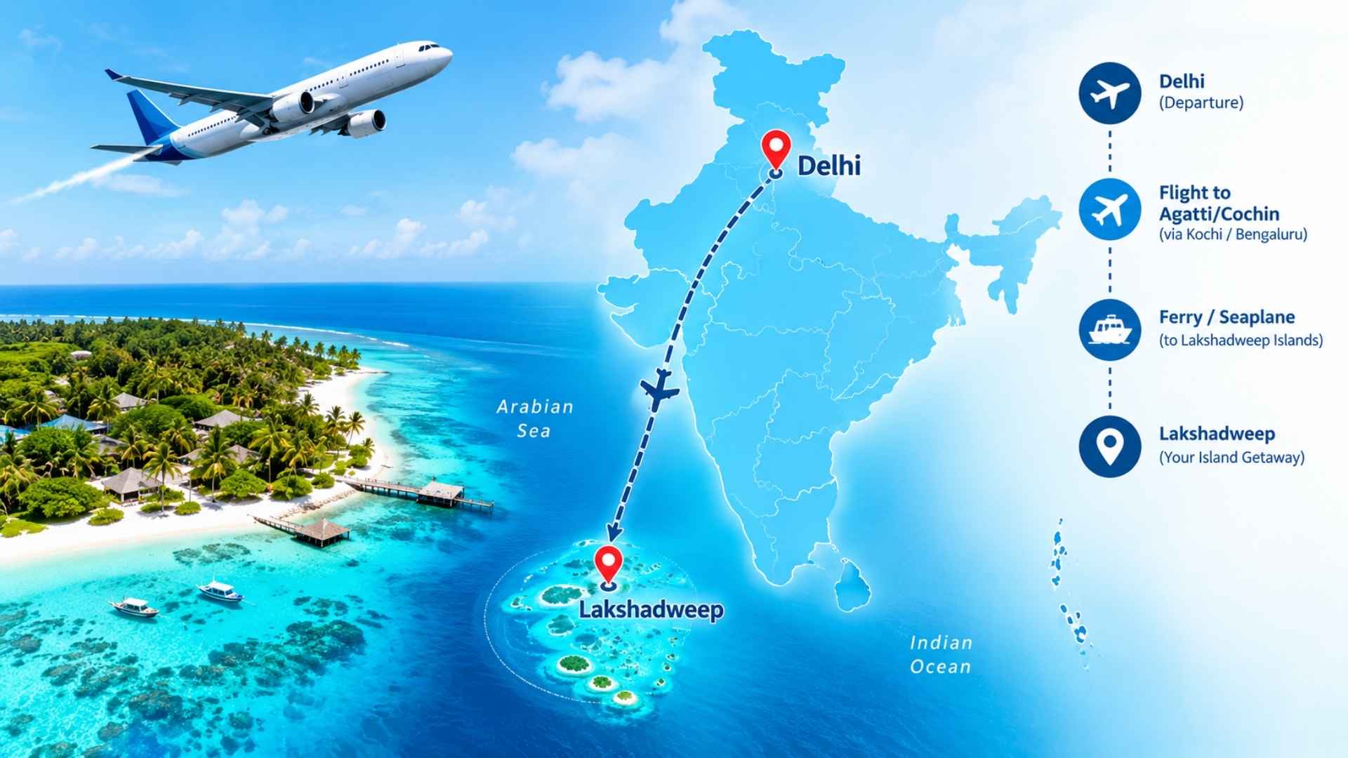 How to Reach Lakshadweep