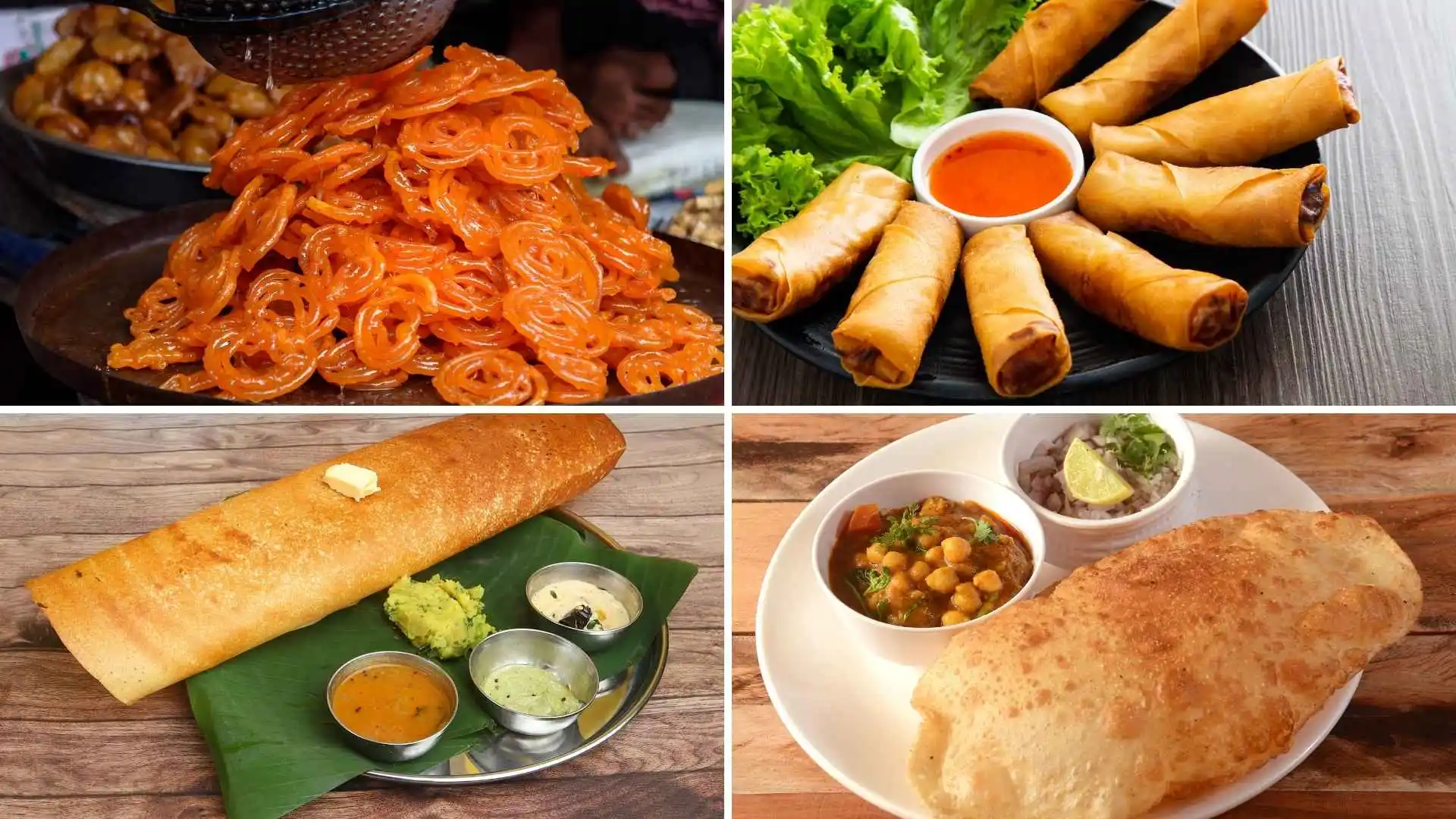 If you love street food, go to Huda Street food market, The 56th Street and Kulcha Walas