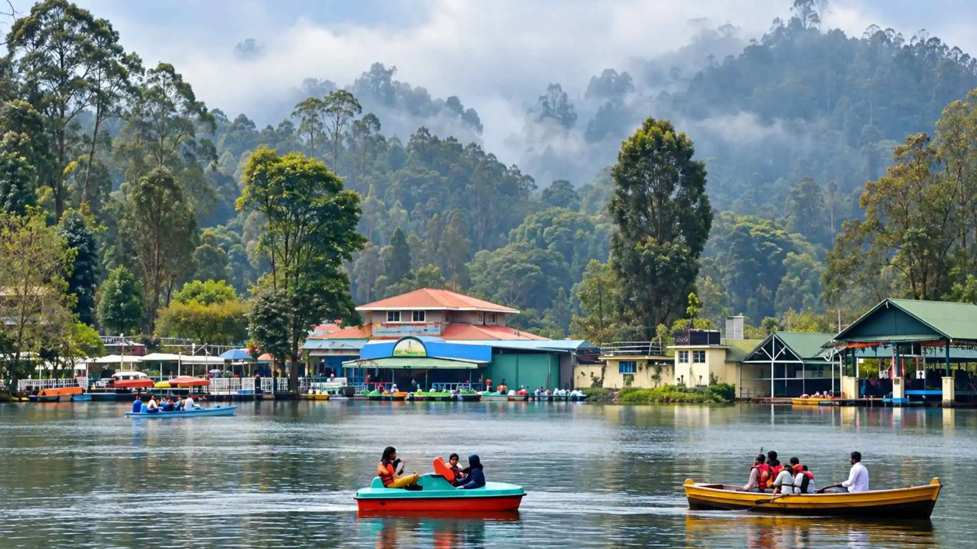 Kodaikanal Lake in Kodaikanal