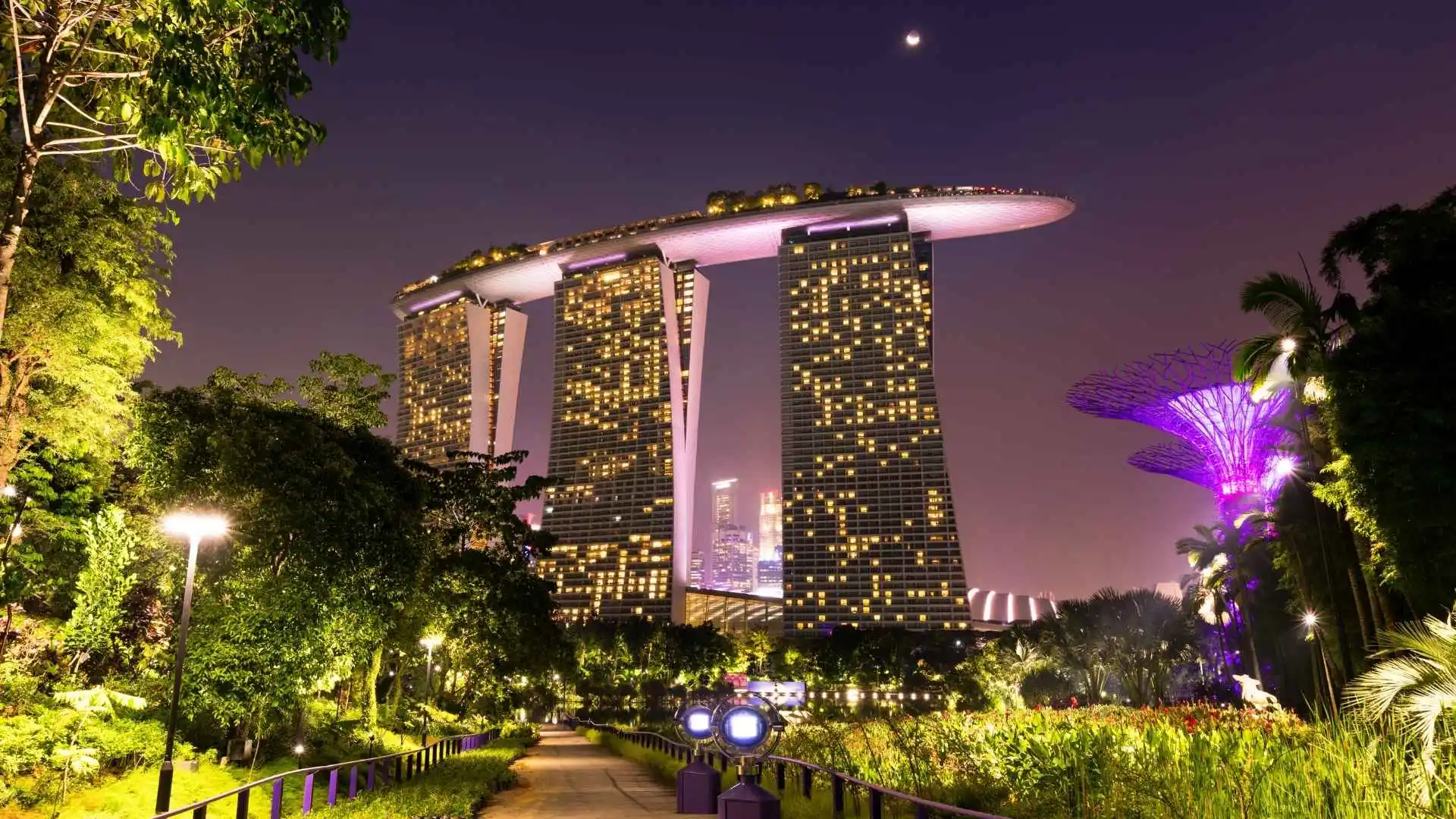 Marina Bay Sands in singapore