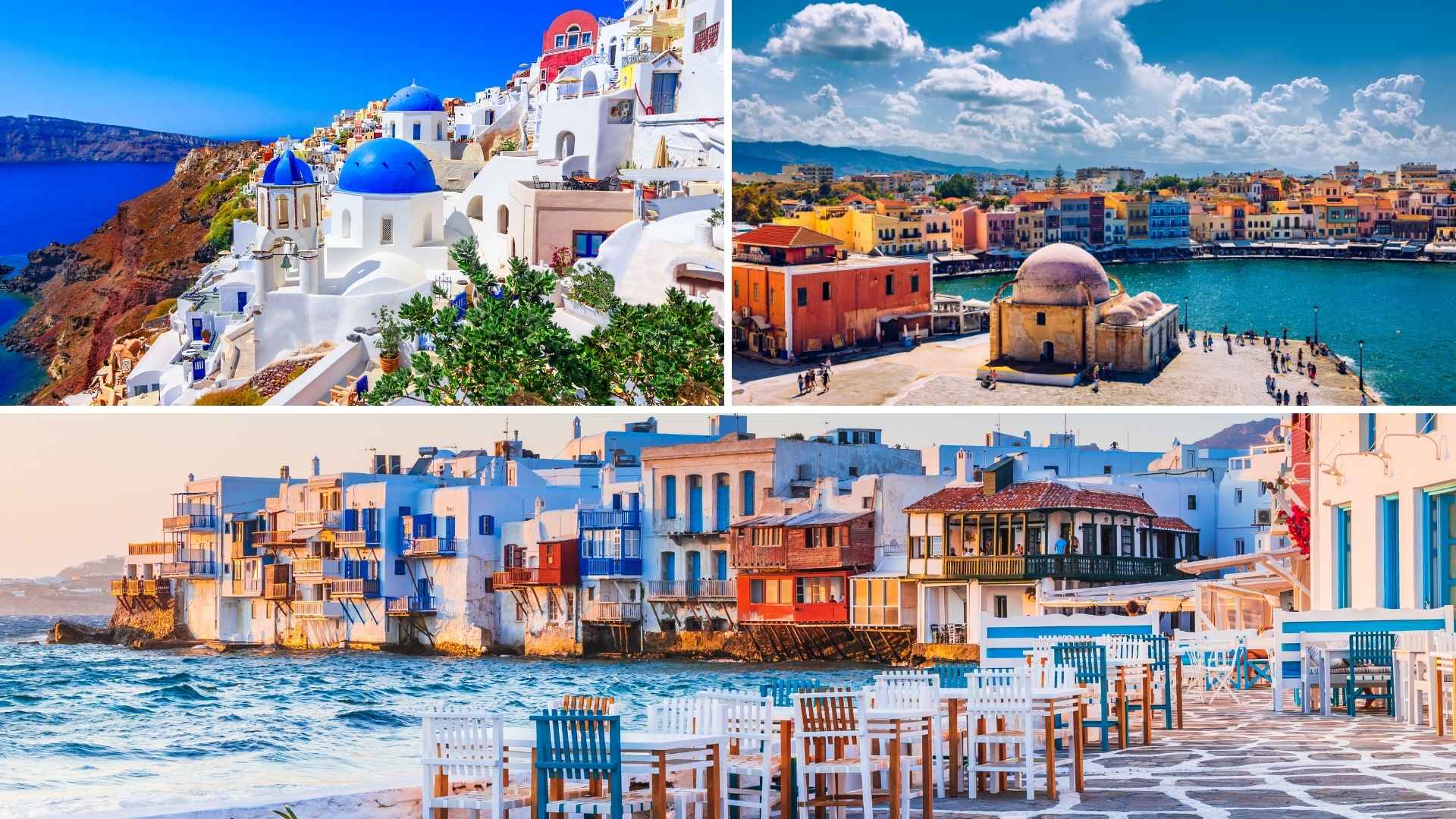 Santorini vs. Mykonos vs. Crete: Which One to Choose?