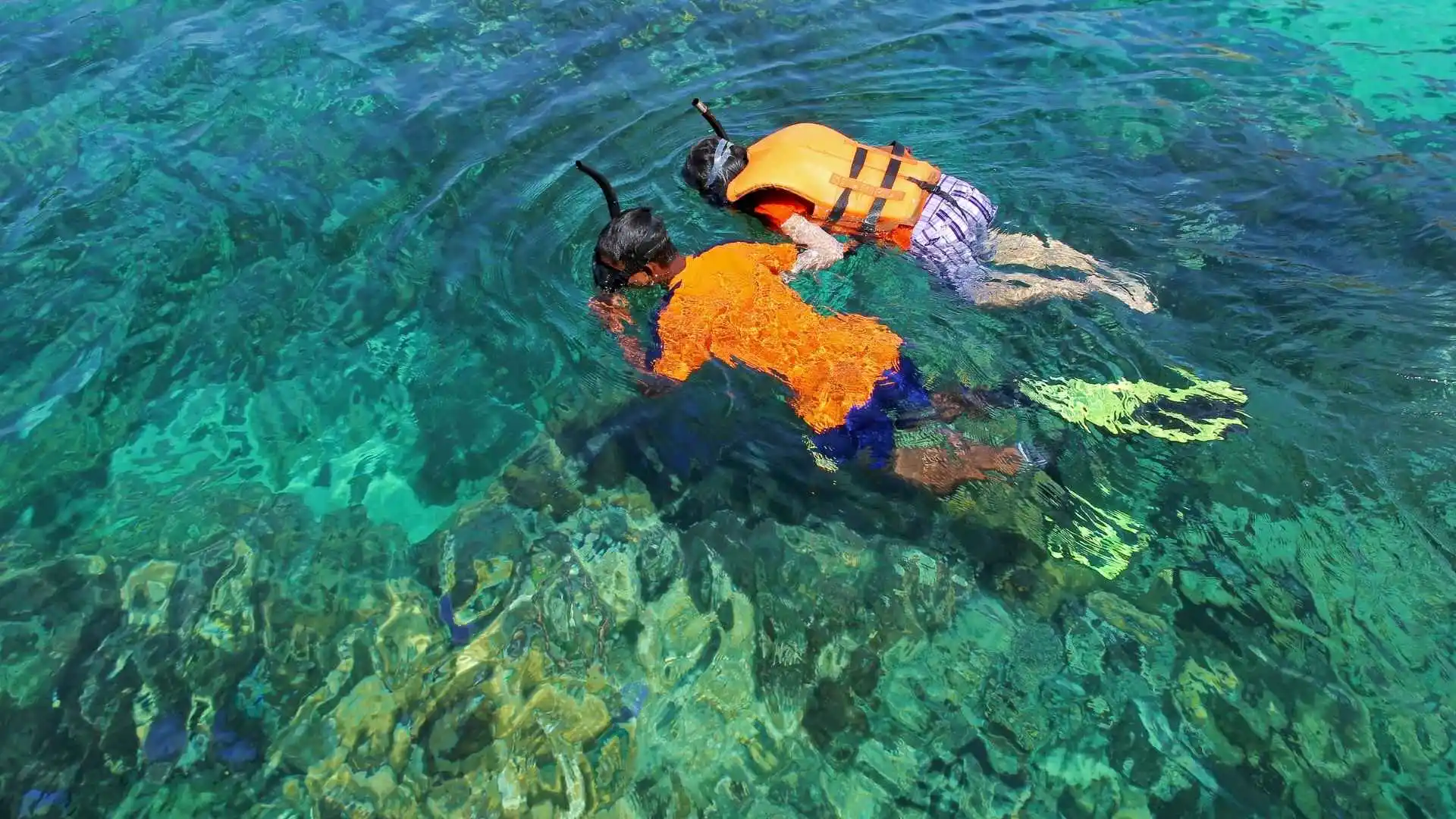 Snorkeling in the Lagoons
