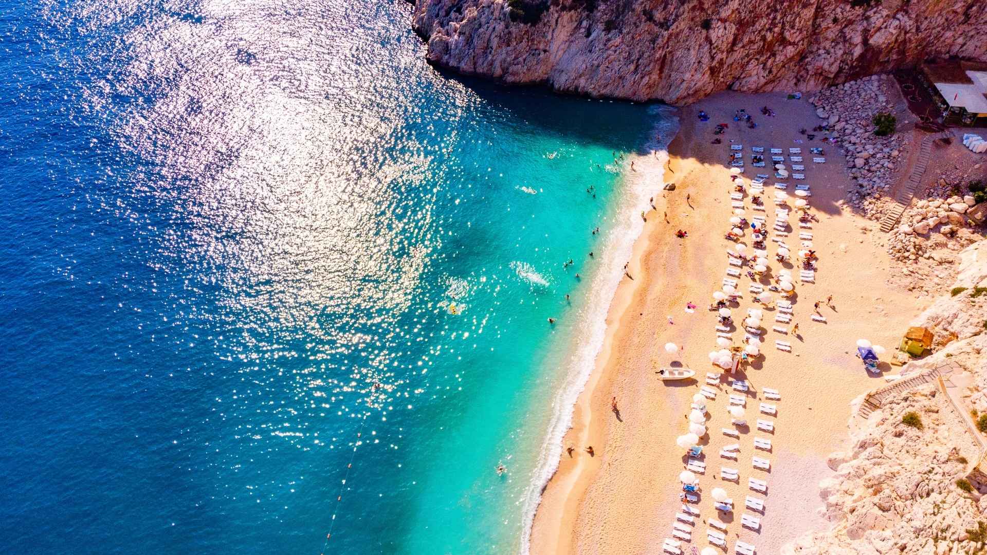 Spend Leisure Time at Antalya Coasts, turkey in march