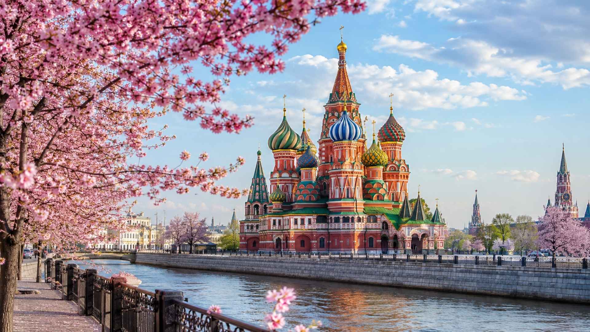 Spring Season in Russia