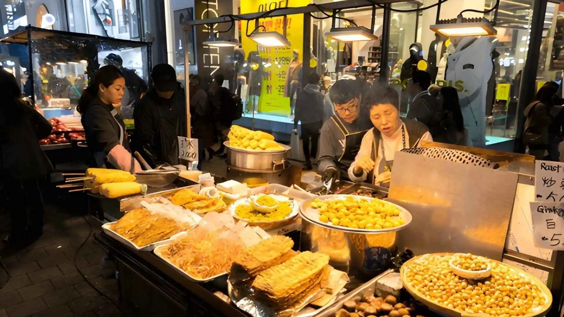 Try Korea`s Iconic Night Market Street Food