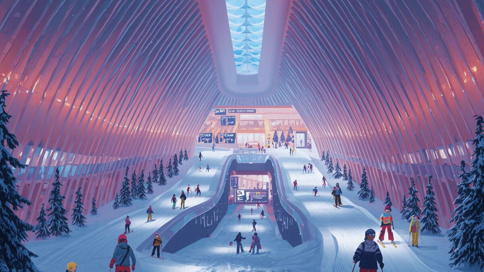 Mall of the Emirates and Ski Dubai